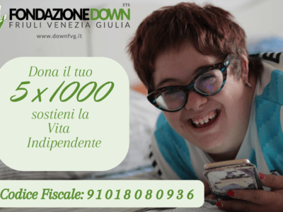 Campagna 5x1000 Fondazione Down FVG